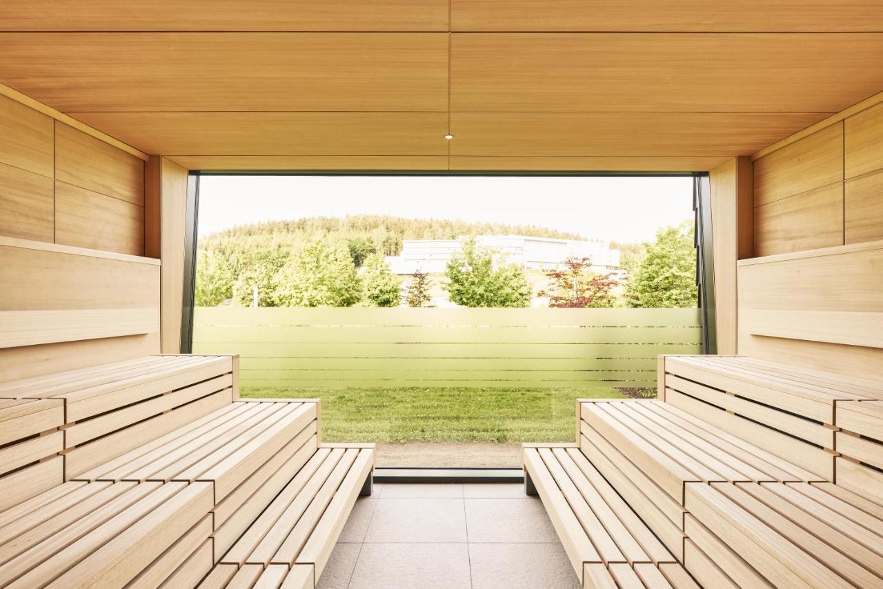 Spa Hotel Bruendl Bad Leonfelden Esterno foto